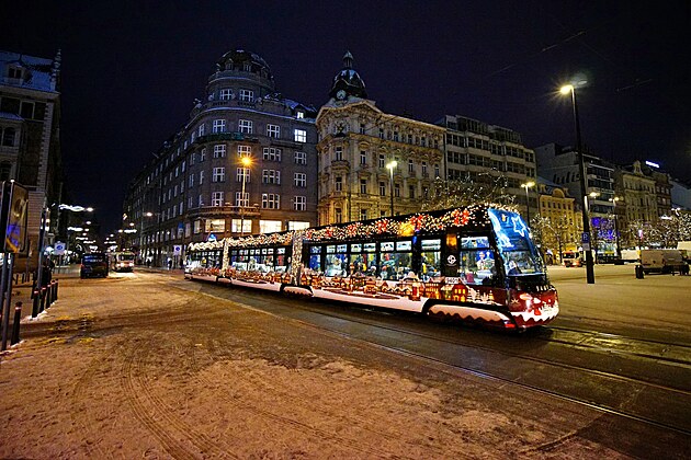 Vánoční tramvaj 