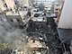 Dům zničený izraelským úderem během probíhajícího konfliktu mezi Izraelem a...