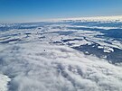 Zimní pelet Tater v horkovzduném balonu