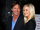 Herec Dennis Quaid a jeho man�elka Kimberly Buffingtonová se o dít� sna�ili...
