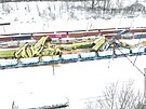 Sr�ku dvou n�kladn�ch vlak� v �esk� T�ebov� nejl�pe dokumentuj� sn�mky z...