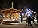 V horn sti jihlavskho Masarykova nmst vznikla adventn vesnika. Jej...