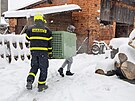 V Dobr� na Fr�decko-M�stecku zachra�ovali ochran��i spole�n� s hasi�i ml�d�...
