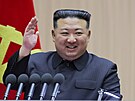 Severokorejský vdce Kim ong-un na 5. národním setkání matek v Pchjongjangu...