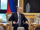 Ruský diktátor Vladimir Putin v Abú Zabí (6. prosince 2023)