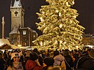Na Starom�stsk�m n�m�st� se v sobotu v 16:30 rozz��il v�no�n� smrk p�vodem z...