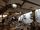 Následky izraelského útoku v Pásmu Gazy (1. prosince 2023)
