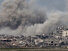 Izraelská armáda bombarduje Pásmo Gazy. (9. prosince 2023)