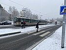 Po pti msících skonila modernizace tramvajové trati v ulici Terezie Brzkové...