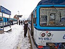Naposledy v Plze�sk�m kraji vyjel na tra� s cestuj�c�mi motorov� v�z �ady 810...