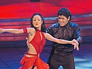 Diego Maradona a Angela Panico v poadu Ballando con le Stelle II (ím, 17....