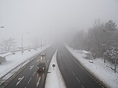 Smog trápí Moravskoslezský kraj. Na snímku situace v m�stském obvodu Slezská...