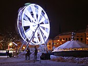 V horní ásti jihlavského Masarykova námstí vznikla adventní vesnika. Její...