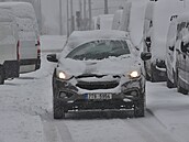 Záběry t ostravské Poruby, kde napadlo 30 cm  sněhu (2. prosince 2023)