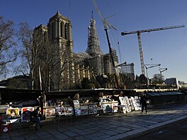 Rekonstrukce katedrály Notre Dame (7. prosince 2023)