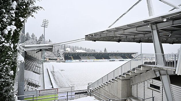 Sněhová kalamita v Česku zavinila odložení dalších utkání 17. kola první...