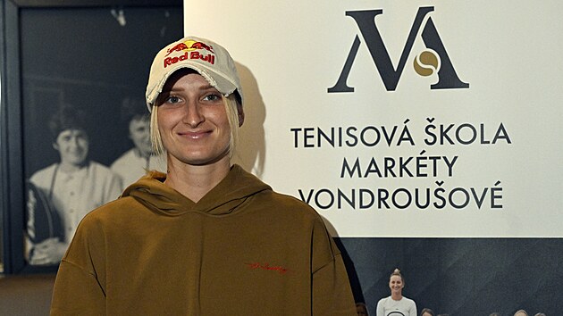 Markéta Vondroušová zaštiťuje svým jménem tenisovou školu svého domovského klubu I. ČLTK Štvanice.