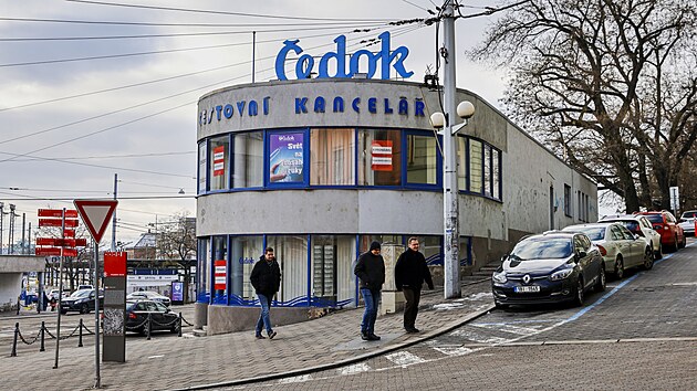 Poboka cestovn kancele edok sdlila u ndra desetilet. Nyn je budova przdn, Brno v n chce vybudovat restauraci.