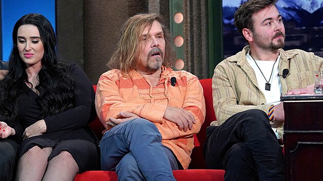 Petr Vachler p�i�el do Show Jana Krause bos.