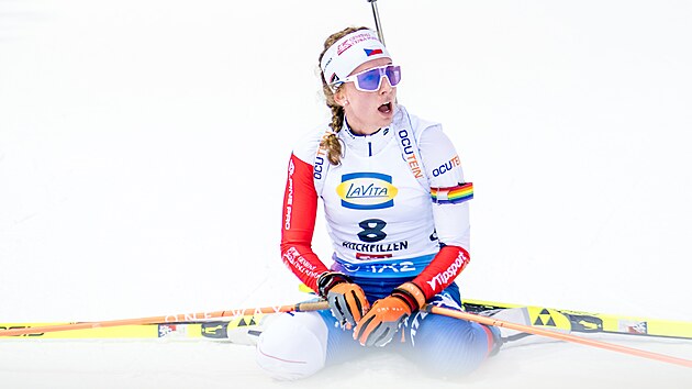 Jessica Jislov si vyjela v rakouskm Hochfilzenu dest msto ve sprintu.