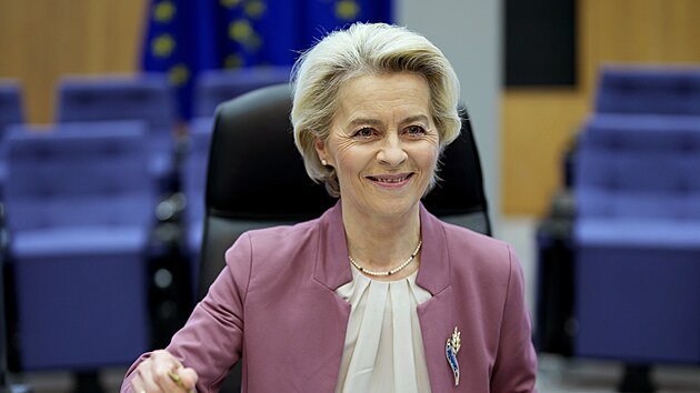 fka Evropsk komise Ursula von der Leyenov (15. listopadu 2023)