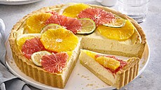 Cheesecake s pomerani a grepem