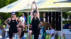 eská plavkyn Daryna Nabojenko