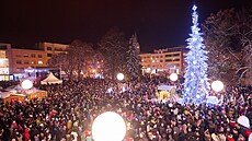 Vánoní trhy ve Zlín. (prosinec 2023)