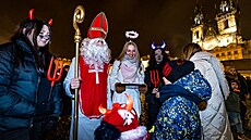 Mikulá�ská nadílka v Praze (5. prosince 2023)