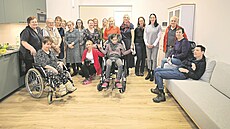 Slavnostní otevení sluby Vokovice  DC Paprsek. Vzhledem k velikosti prostor...