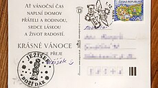 Je�í�kova váno�ní po�ta za�ala ú�adovat na Bo�ím Daru v místní Po�t� Partner....