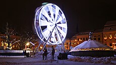 V horní ásti jihlavského Masarykova námstí vznikla adventní vesnika. Její...