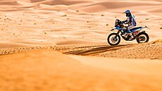 David Pabika bhem Rallye Dakar