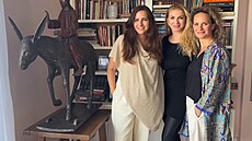 Adéla Laštovková Stodolová a Daniela Sodomová se během svého amerického...
