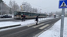 Po pěti měsících skončila modernizace tramvajové trati v ulici Terezie Brzkové...