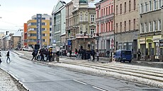 Rizikové tramvajové zastávky na námstí T. G. Masaryka v Plzni mají být...