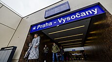 Slavnostní otevení vlakové stanice Praha-Vysoany po rekonstrukci (7. prosince...