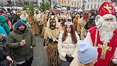 Vala�ský mikulá�ský jarmek ve Vala�ských Kloboukách s pr�vodem �ert� (2....