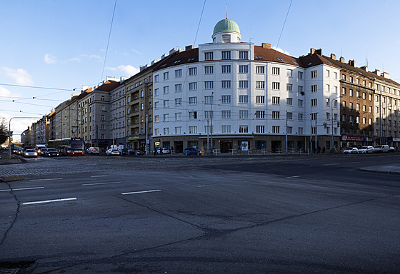 Bývalý hotel Vítkov, nyní co-livingový projekt Youston (12. prosince 2023)