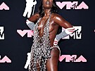 Americká raperka Doechii a její �aty na p�edávání cen televizní stanice MTV...