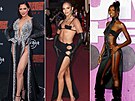 Slavné krásky vynesly na spole�enské akce letos velmi extravagantní modely.