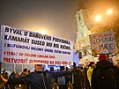 Slováci v Bratislav a dalích mstech protestovali v reakci na snahu vládu...