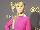 perky z dílny Gismondi mla na sob i Jane Fonda na 69. roníku Emmy Awards v...