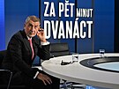 Pedseda hnutí ANO Andrej Babi v debat Za pt minut dvanáct na Nov (17....