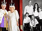 Britská královská rodina zveejnila snímky, které letos pouije na vánoní...