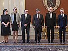 Prezident Petr Pavel v úterý na Praském hrad jmenoval dva nové ústavní soudce...