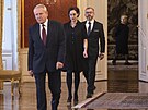 Prezident Petr Pavel v úterý na Praském hrad jmenoval dva nové ústavní soudce...
