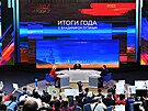 Výroní tisková konference ruského prezidenta Vladimira Putina (14. prosince...