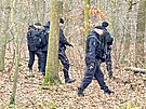 Policejní pátrací akce v Klánovickém lese (19. prosince 2023)