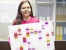 Genetika a editelka laboratoe Genomac Lucie Beneová (22. listopadu 2023)